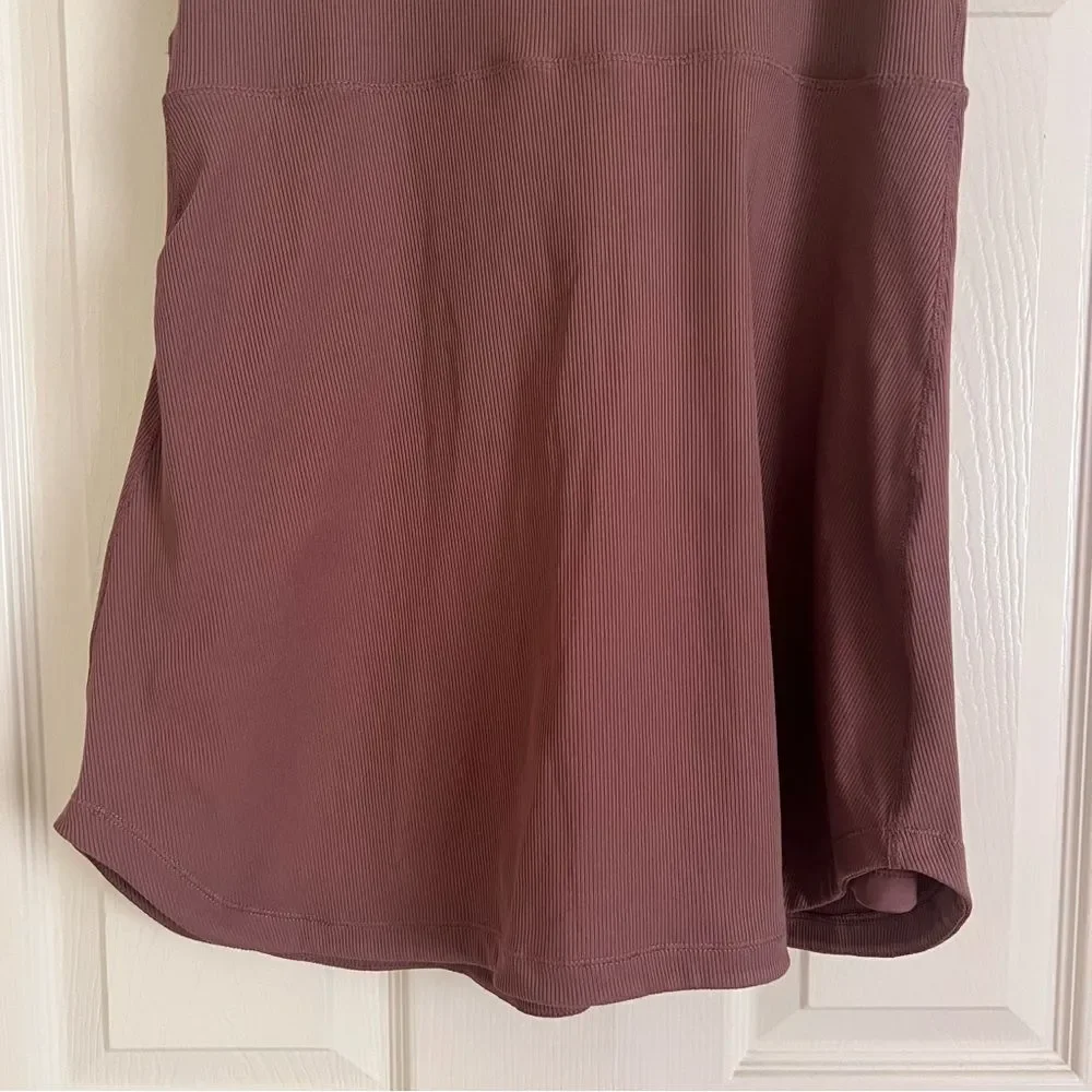 NIKE One Dri-FIT Dress with Built in Shorts in Smokey Mauve NEW Large MSRP $85